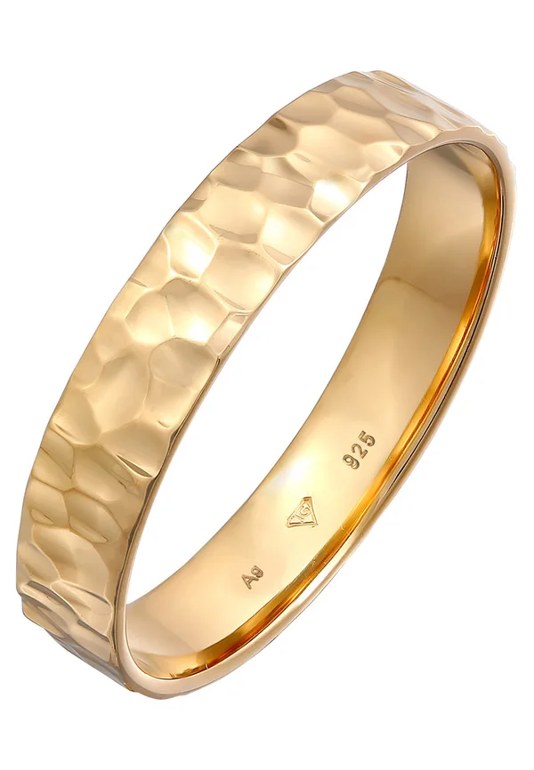 STRUCTURED BASIC - Ring - gold-coloured
