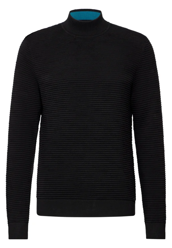 STRUKTUR - Strickpullover - schwarz