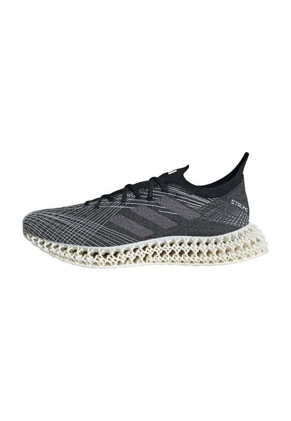 STRUNG - Laufschuh Straße - core black   grey five   cloud white