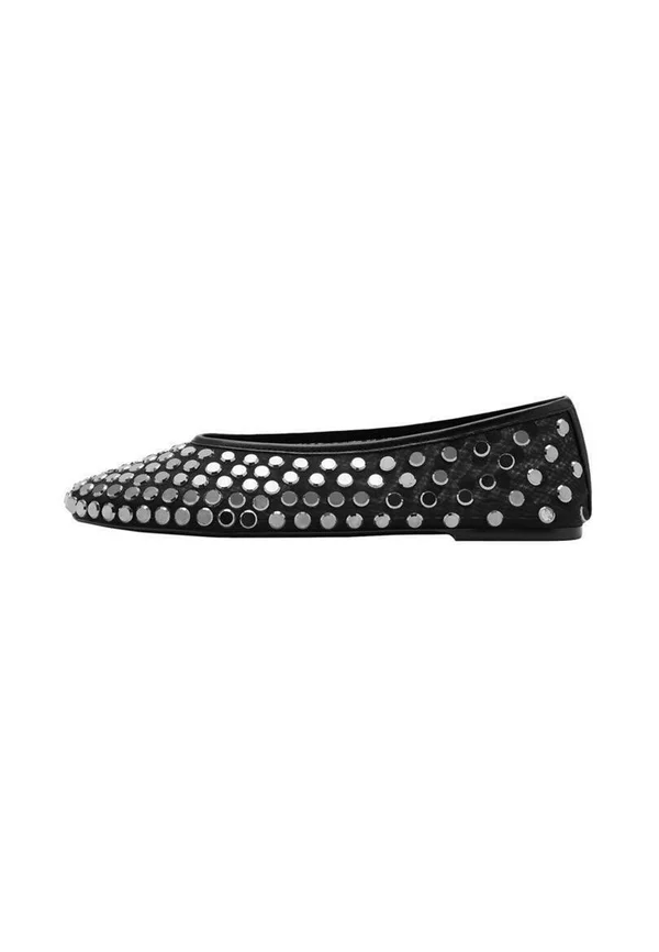 STUDDED  - Klassischer Ballerina - black