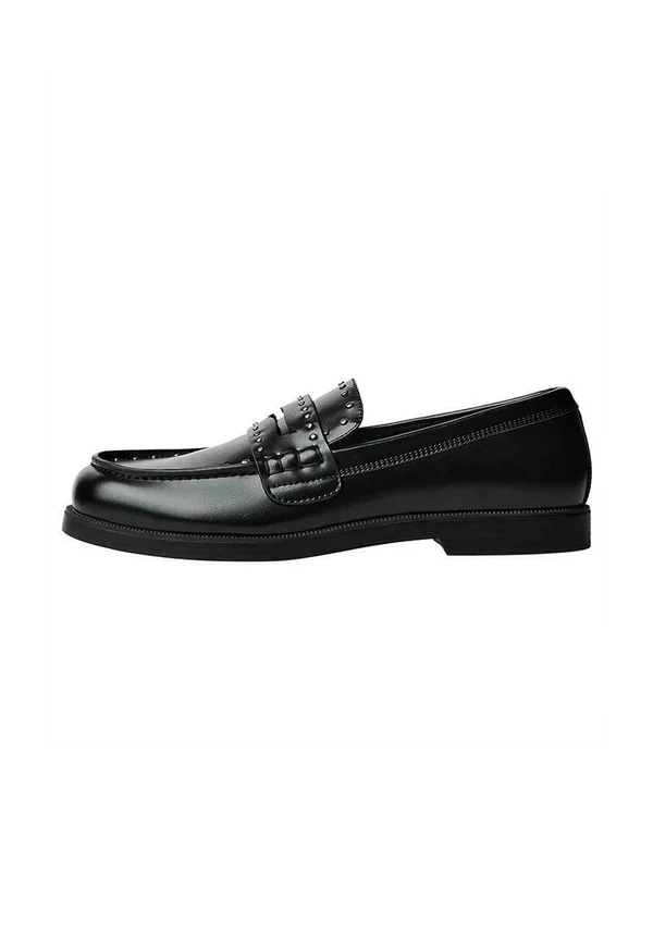 STUDDED-LOAFERS - Slipper - black