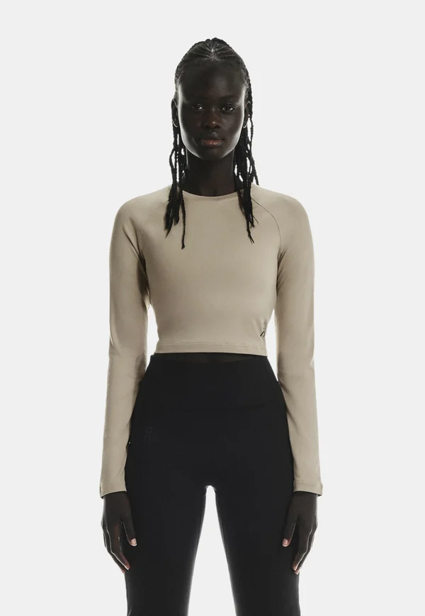 STUDIO CROP - Langarmshirt - brown