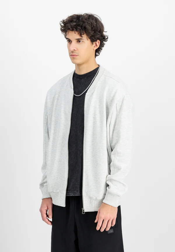 STUDIO EDITION - Sweatjacke - pastel grey melange