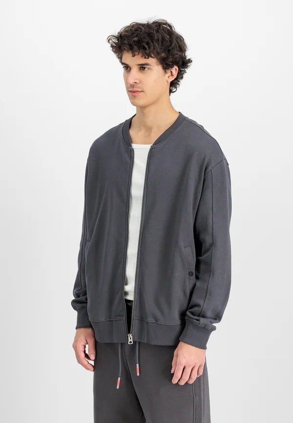 STUDIO EDITION - Sweatjacke - vintage grey
