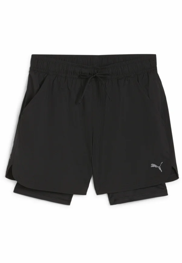 STUDIO FOUNDATIONS 2IN1 - Kurze Sporthose - black