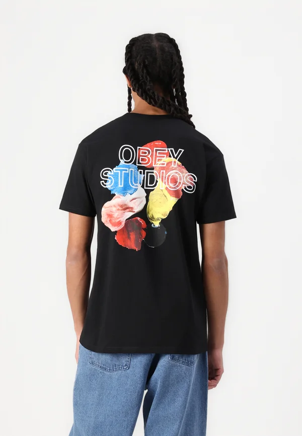 STUDIOS PALETTE - T-Shirt print - black