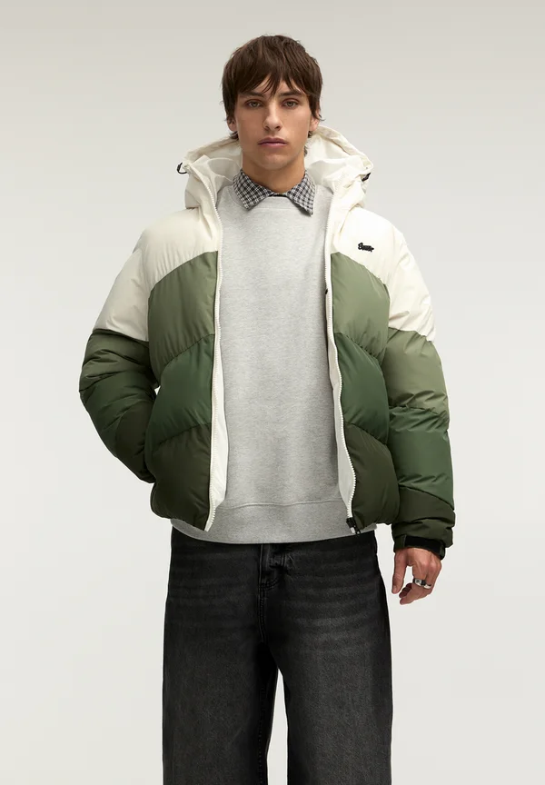STWD PANELLED - PUFFER  - Winterjacke - green