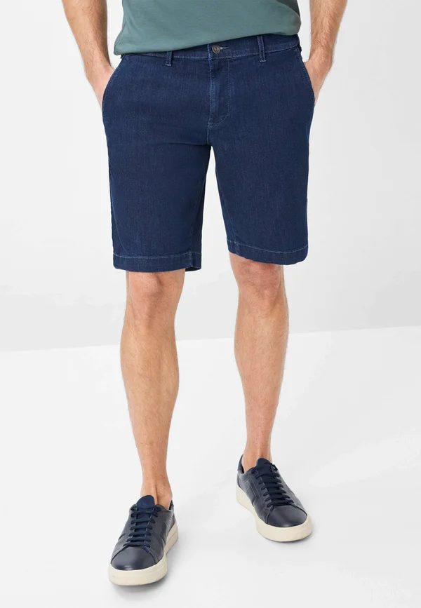STYLE BURT - Jeans Shorts - dark blue