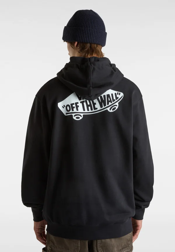 STYLE LOOSE FIT - Kapuzenpullover - black white
