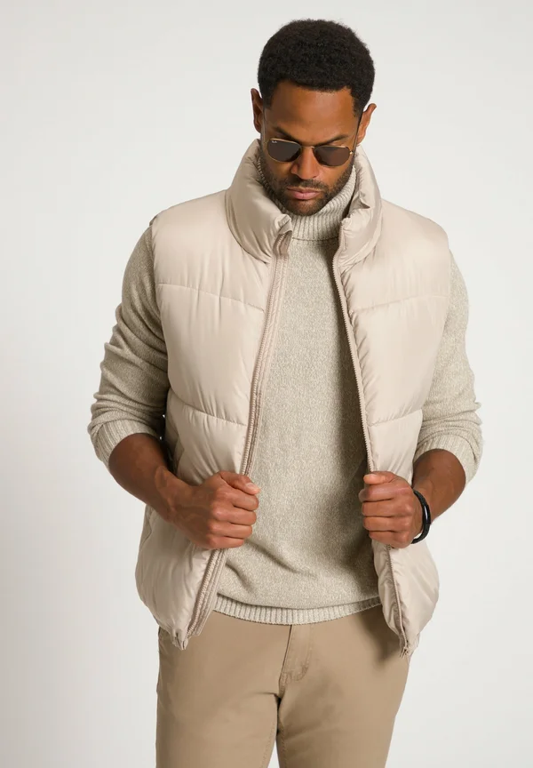 STYLE QUILTED - Weste - vanilla