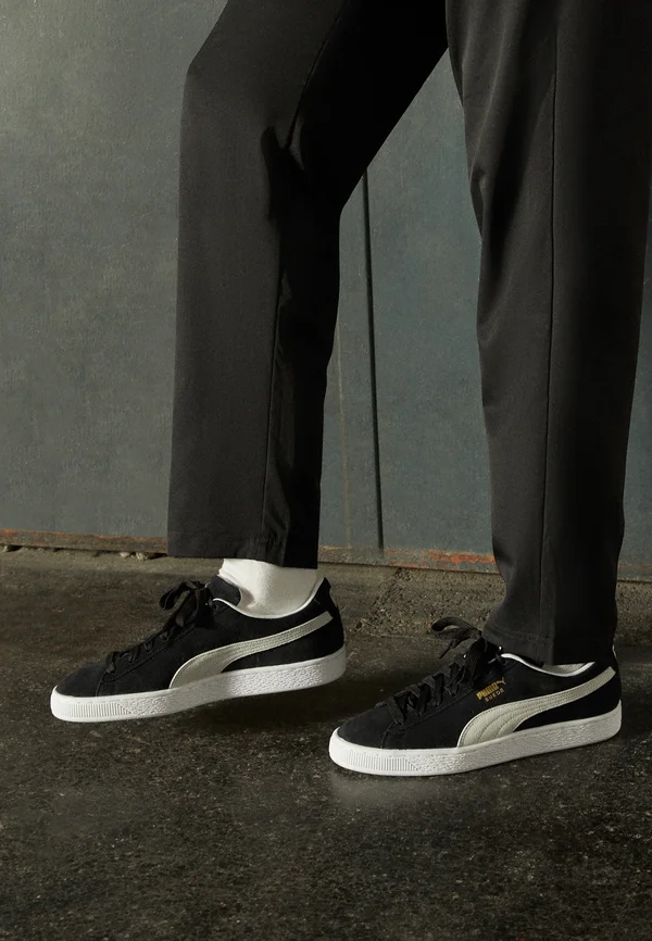 SUEDE CLASSIC XXI UNISEX - Sneaker low - black/white