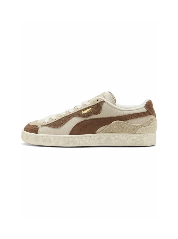 SUEDE  - Sneaker low - alpine snow-haute coffee-frosted ivory
