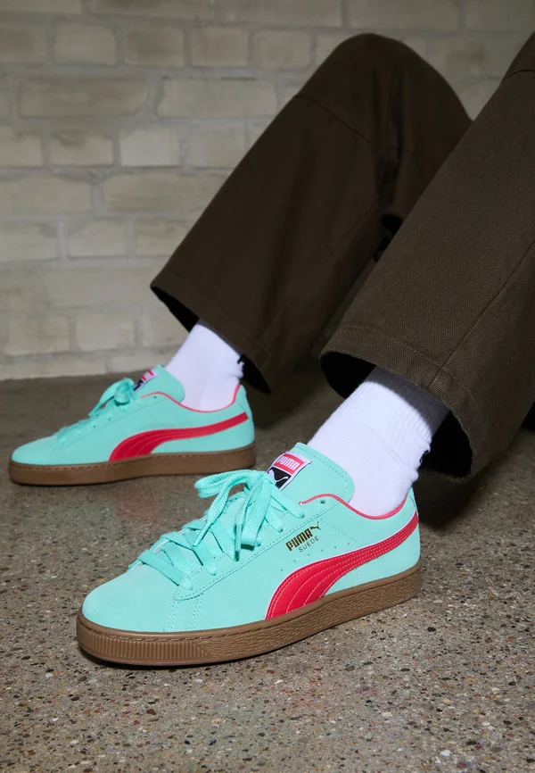SUEDE TERRACE UNISEX - Sneaker low - mint