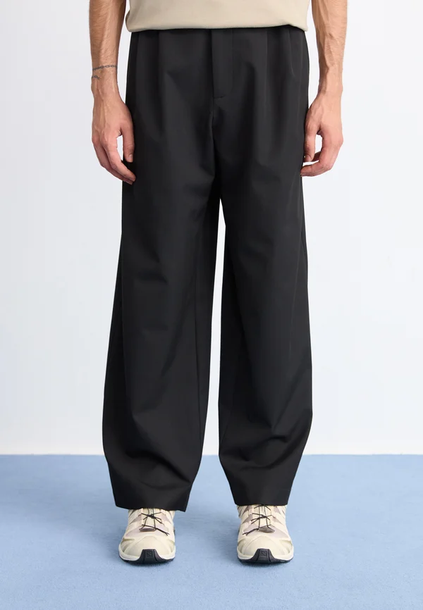 SUIT PANTS - Stoffhose - black