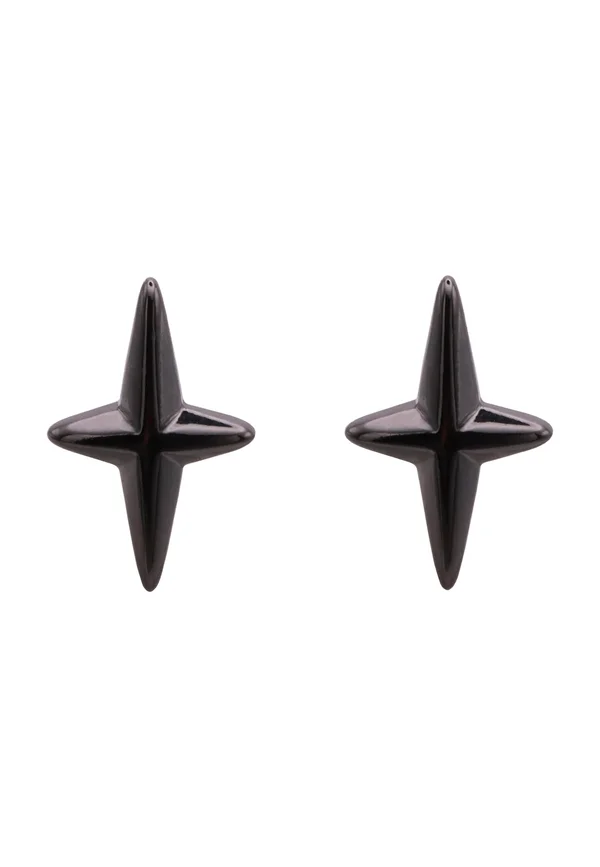 SULA - Ohrringe - schwarz