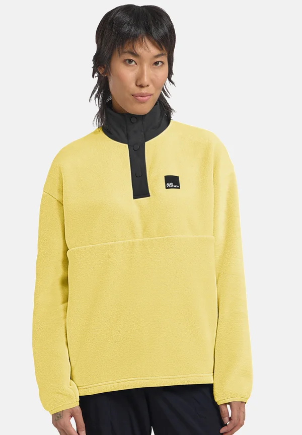 SUMETRO - Fleecepullover - lemon ice