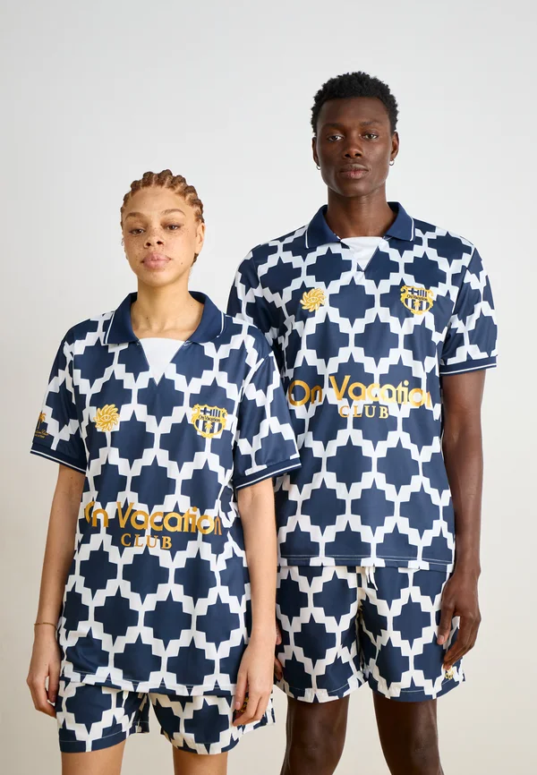 SUMMER SOCCER UNISEX - Poloshirt - dark blue/white