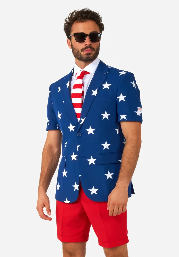 SUMMER SUIT STARS AND STRIPS - Anzug - multi-coloured