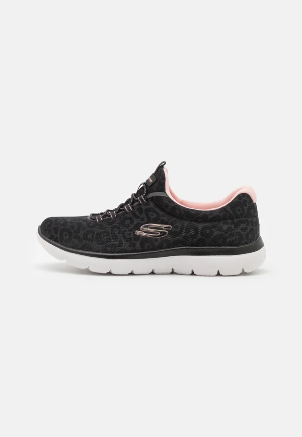 SUMMITS - Slipper - black/rose gold