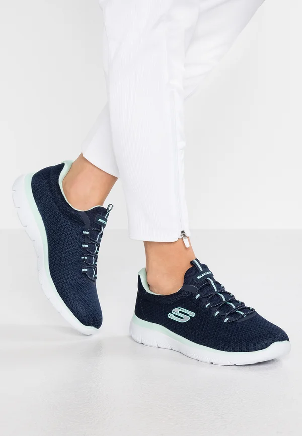 SUMMITS - Sneaker low - navy/aqua