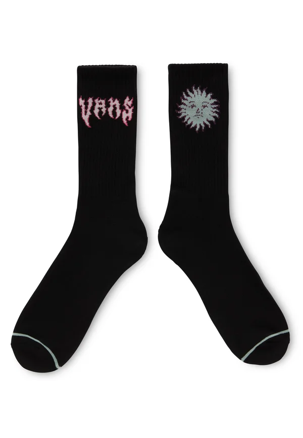 SUNFACE CREW - Socken - black
