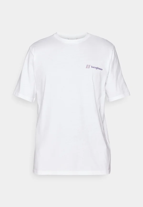 SUNNED PEAK TEE UNISEX - T-Shirt print - pure white