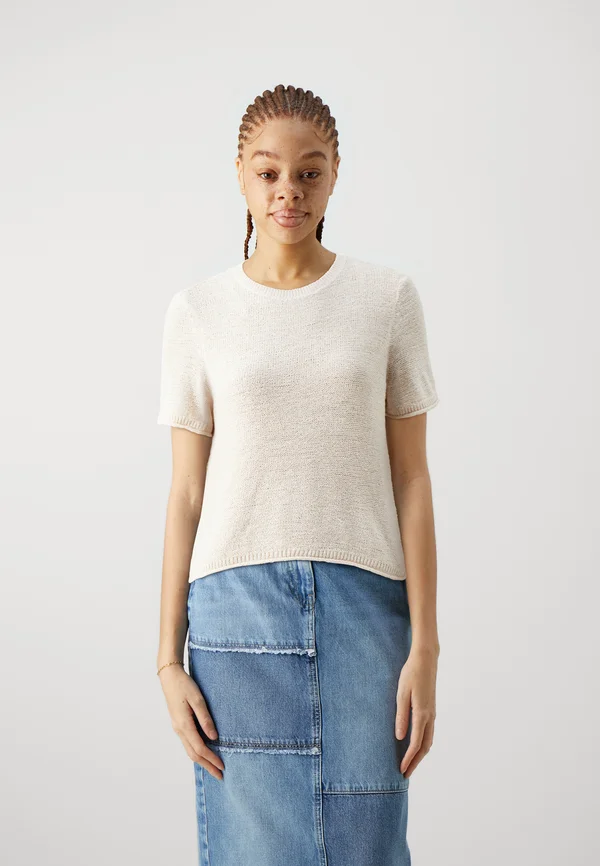 SUNNY - Strickpullover - pumice stone