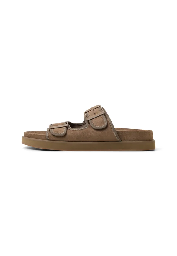 SUNNYSIDE - Pantolette flach - light brown