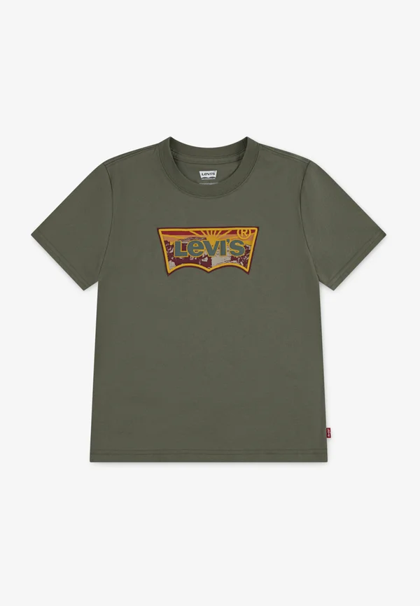 SUNRISE DESERT TEE - T-Shirt print - deep lichen green