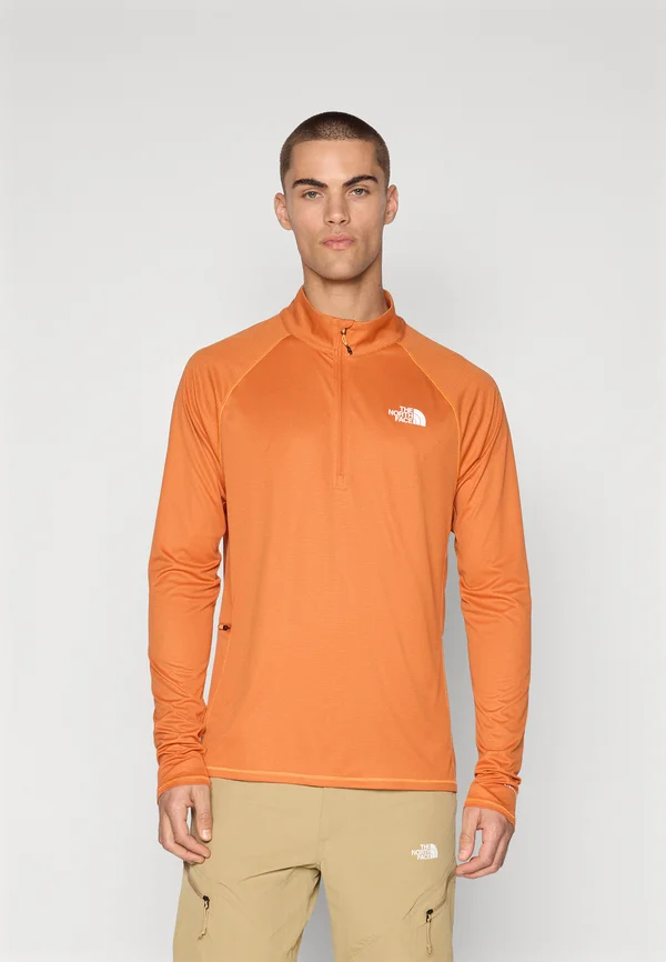 SUNRISER 1/4 ZIP - Langarmshirt - iron bronze