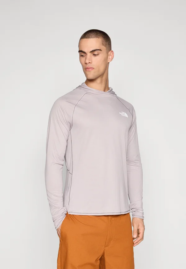 SUNRISER HOODIE - Langarmshirt - moonstone grey