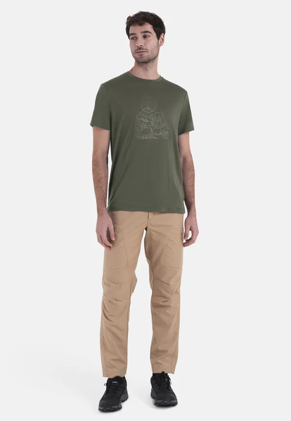 SUNSET - T-Shirt print - loden
