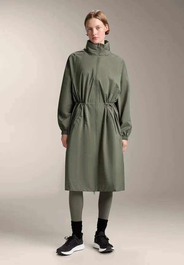 SUPER EXTRA LIGHTWEIGHT 10K WATERPROOF PACKABLE LONG - Parka - khaki