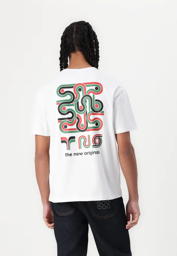 SUPER GRAPHIC TEE - T-Shirt print - white