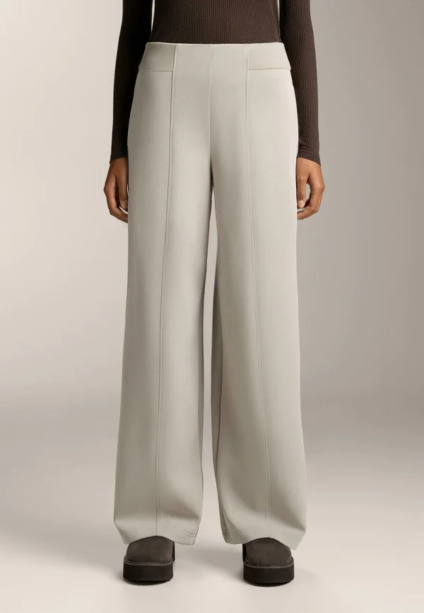 SUPER HIGH-RISE WITH SIDE RIB AND BRUSHED MODAL - Jogginghose - pink