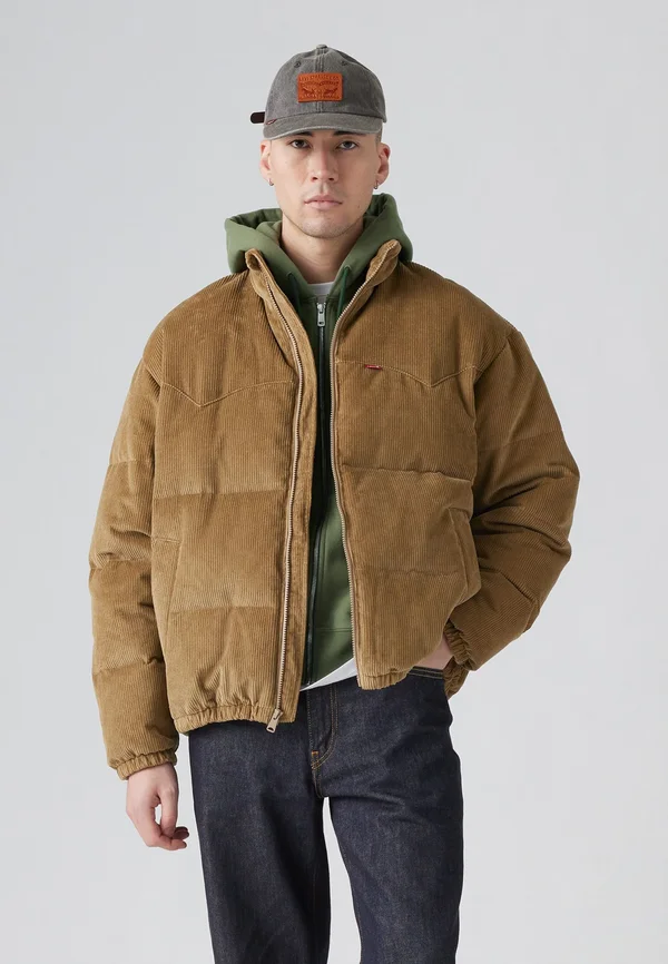 SUPER PUFFER JACKET - Daunenjacke - ermine