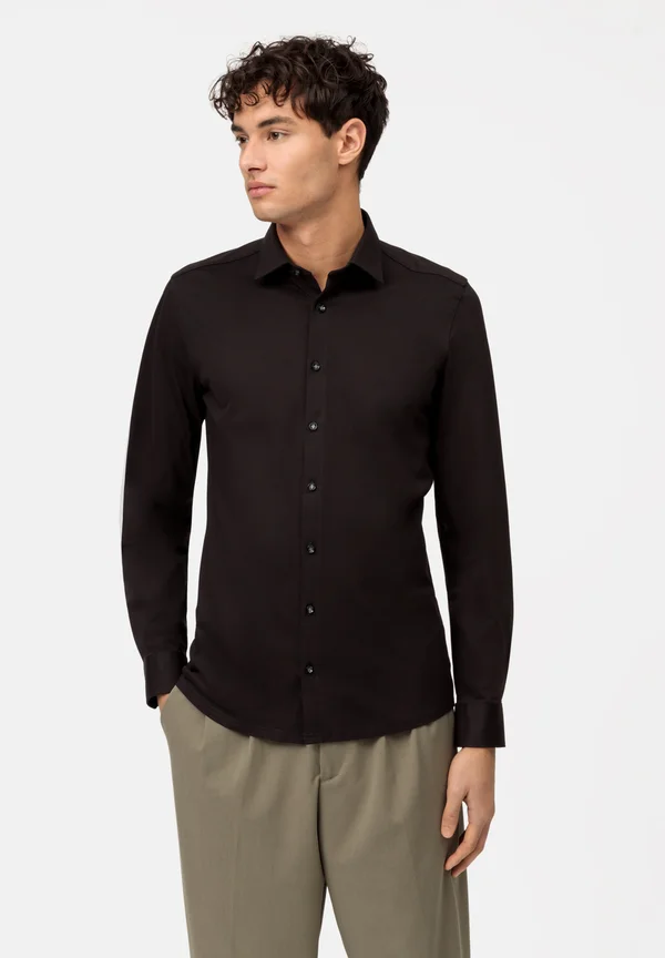 SUPER SLIM 24/SEVEN - Businesshemd - black