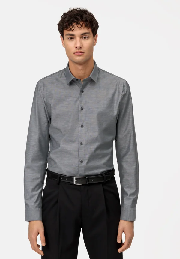 SUPER SLIM - Businesshemd - black
