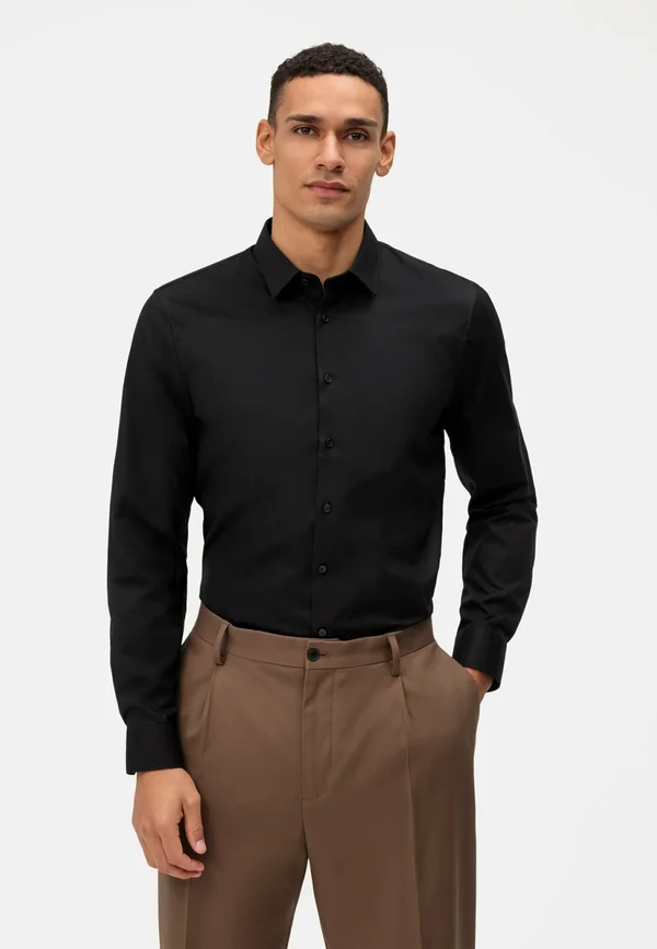 SUPER SLIM FIT - Businesshemd - black