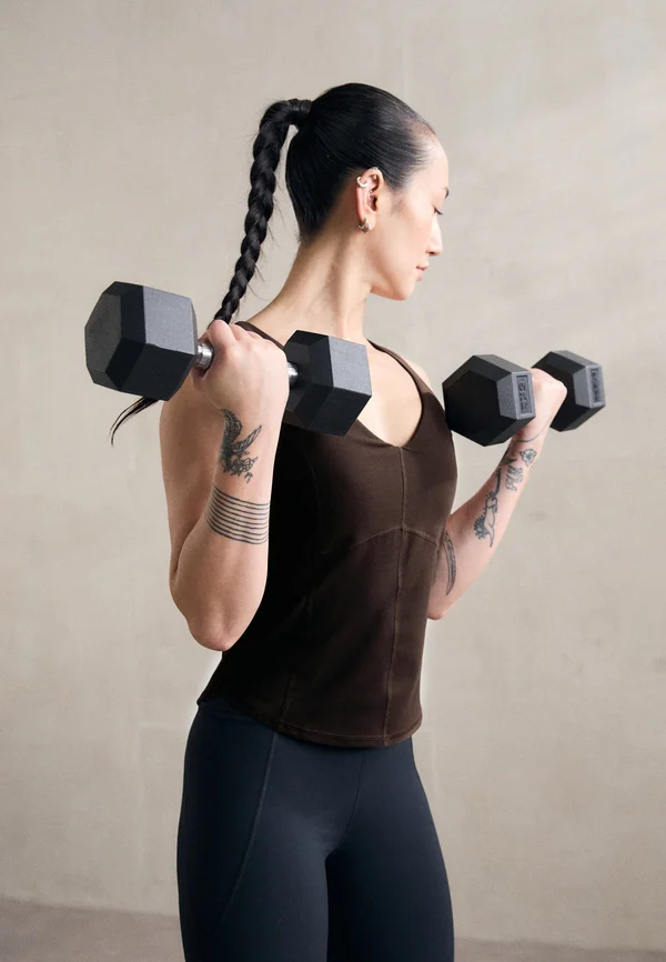 SUPER SOFT SCULPTING TANK - Top - cacao brown