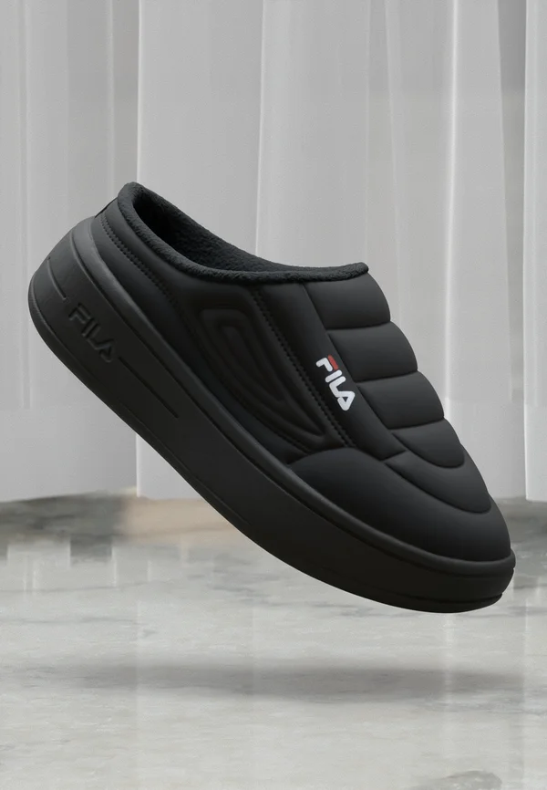 SUPERBUBBLE MULE - Pantolette flach - black