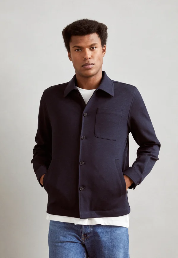 SUPERFLEX OVERSHIRT - Leichte Jacke - navy mix