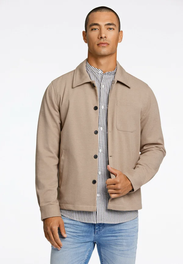 SUPERFLEX OVERSHIRT - Leichte Jacke - sand mix