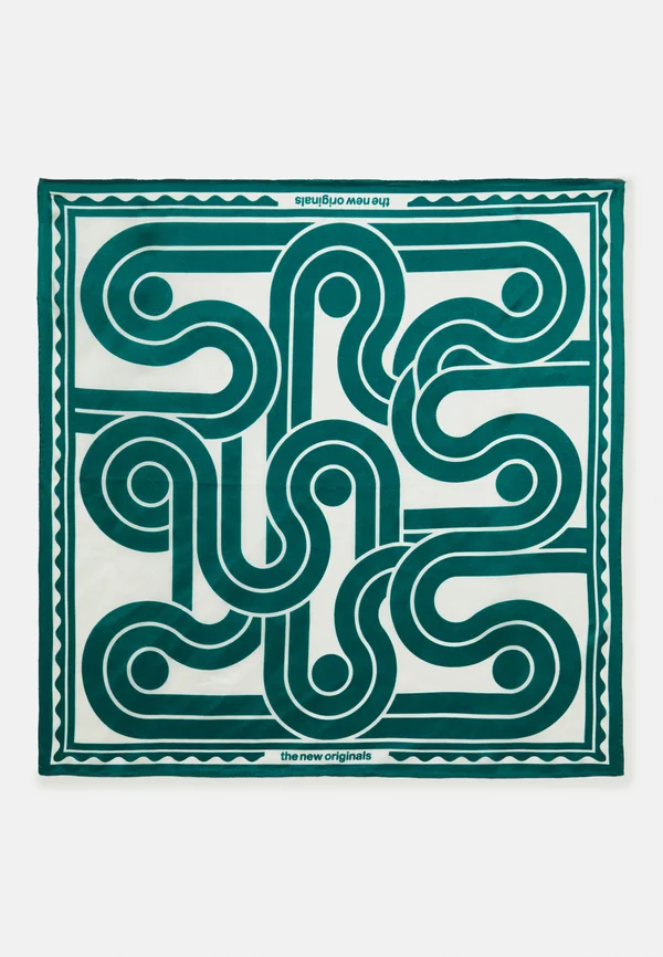 SUPERGRAPHIC BANDANA UNISEX - Tuch - lime punch/white