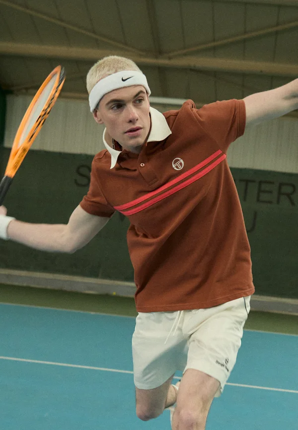 SUPERMAC  - Poloshirt - mocha bisque/gardenia/dubarry