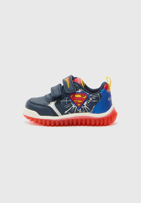 SUPERMAN LIGHTYLOO - Sneaker low - navy/royal