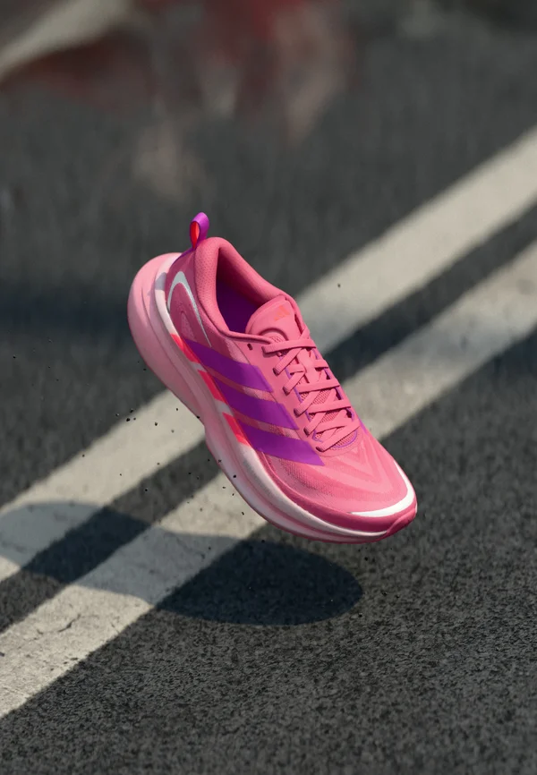 SUPERNOVA GLIDE - Laufschuh Straße - pink fusion/purple burst/lucid red