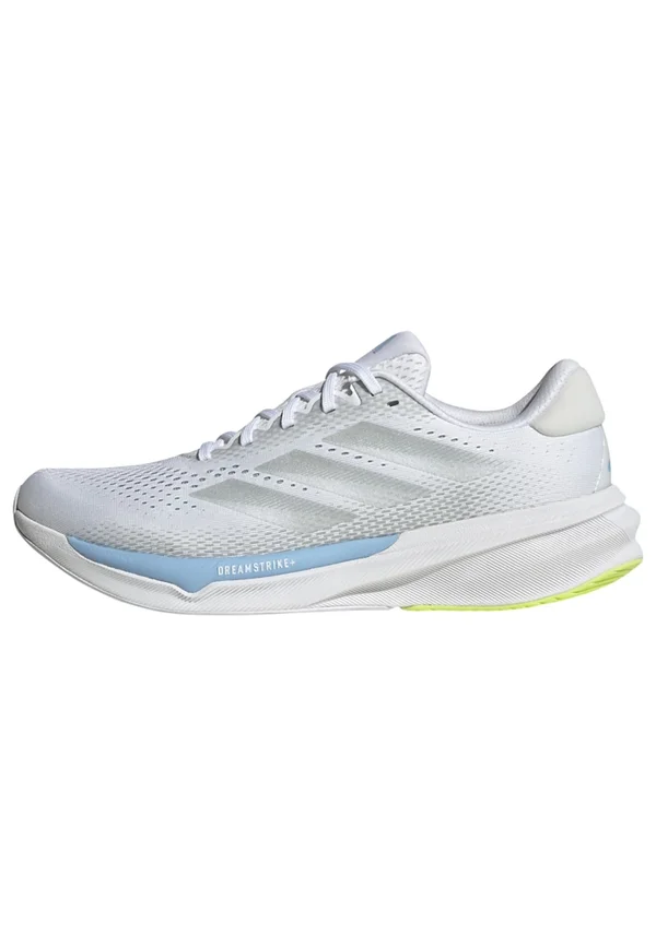 SUPERNOVA STRIDE 2.0 - Sneaker low - cloud white   matte silver   glow blue