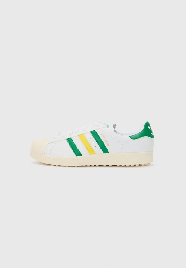 SUPERSTAR GOLF UNISEX - Golfschuh - white/green/yellow
