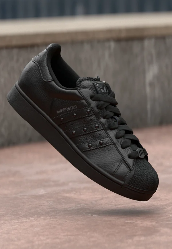 SUPERSTAR II - Sneaker low - core black/carbon/iron metallic
